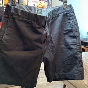 J. Crew Men's Dark Gray Flat Front Shorts